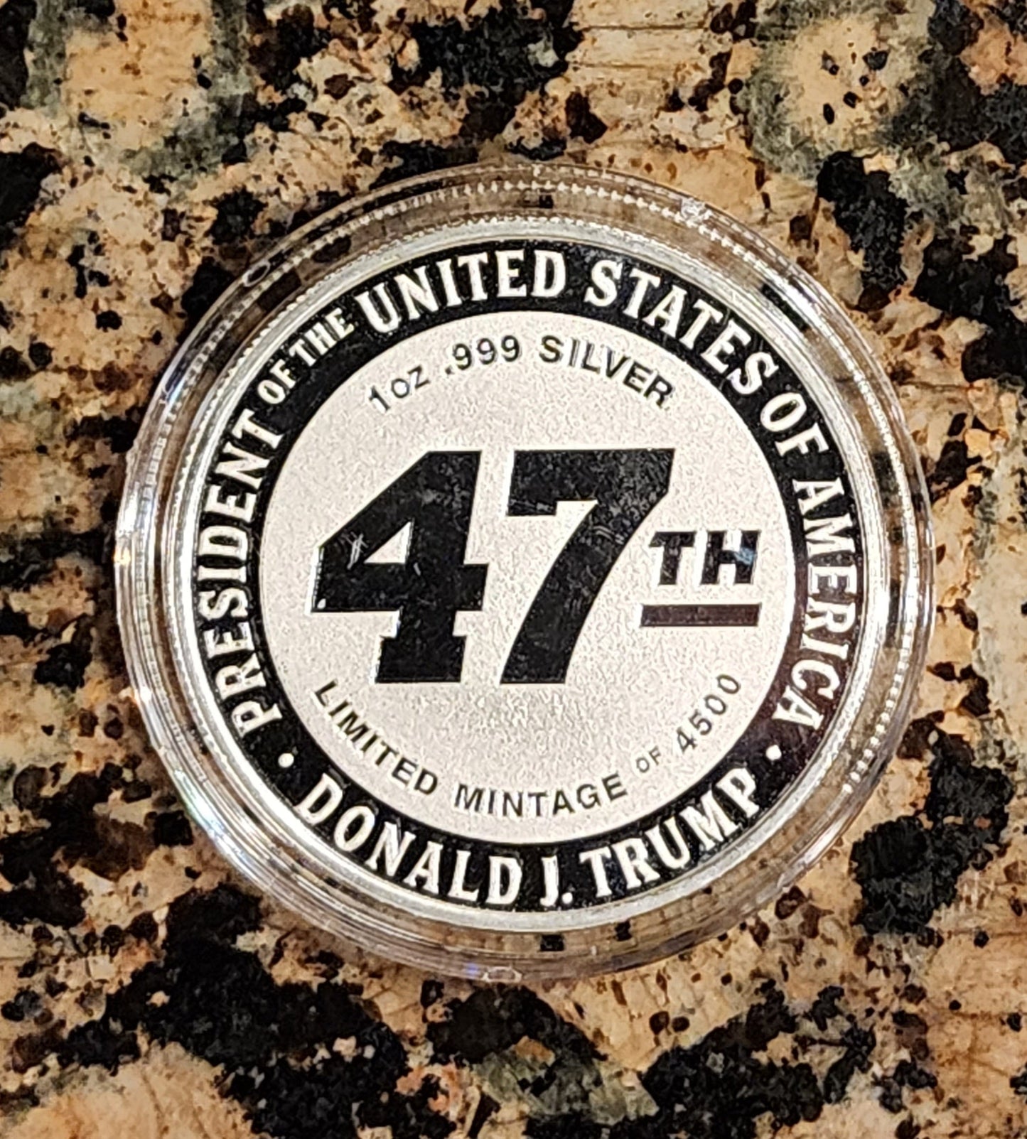 Trump Raise the Spirt of 1776 1 Oz Silver Round .999 Fine Limited Edition