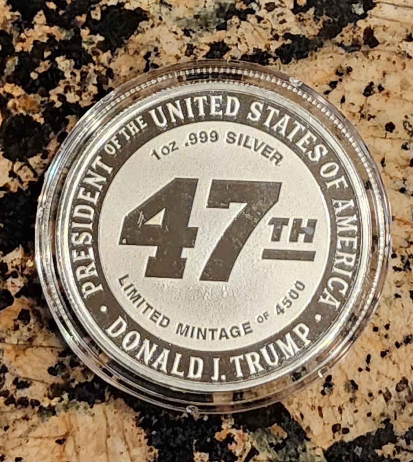 2023 Trump Ultra MAGA Limited Edition 1 Troy Oz Silver Round .999 Fine