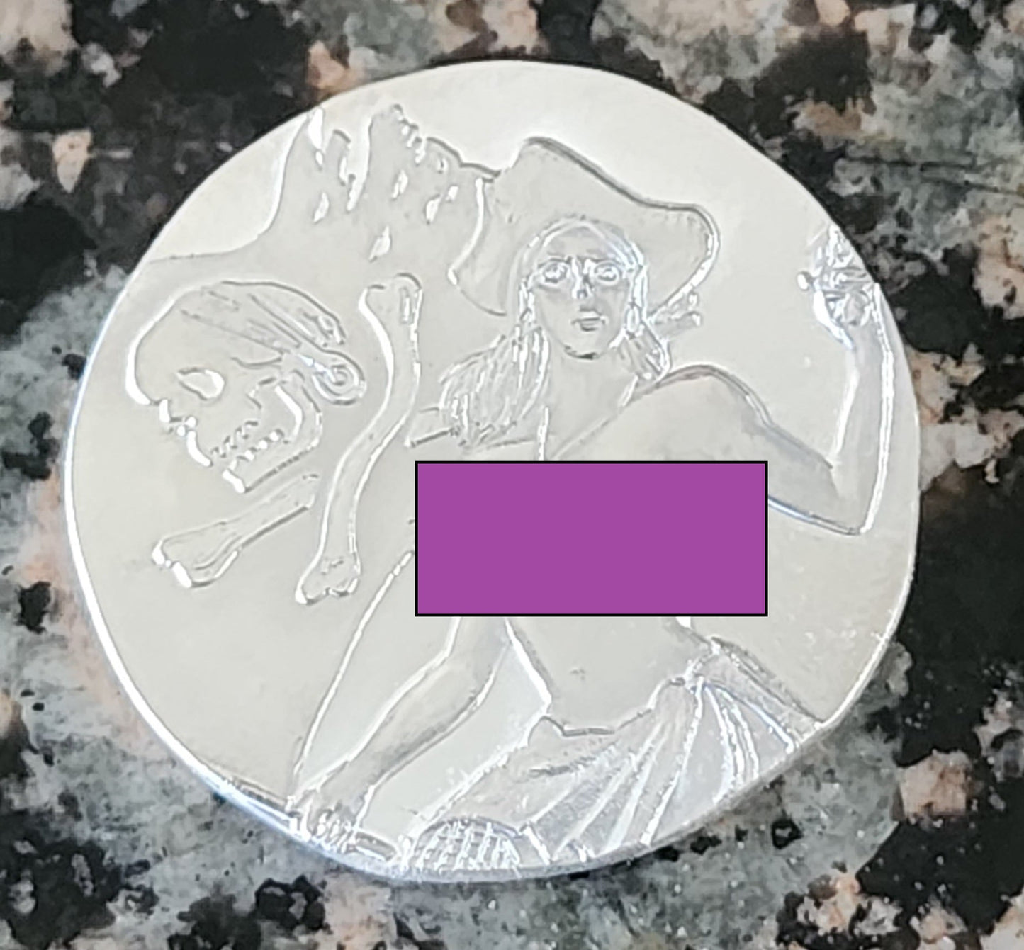 Locker Wench #1 1/4 Oz .999 Fine Silver