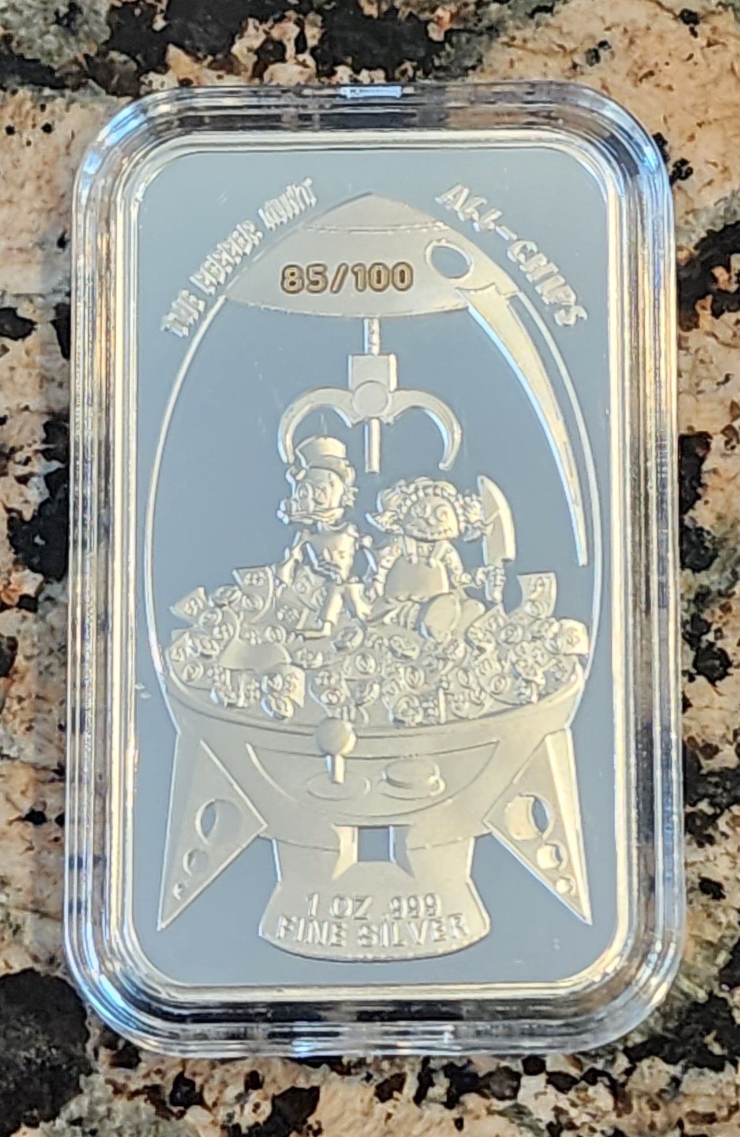 2023 Season of the Witch Sexy 1 Oz .999 Silver Art Bar Rare w/ COA