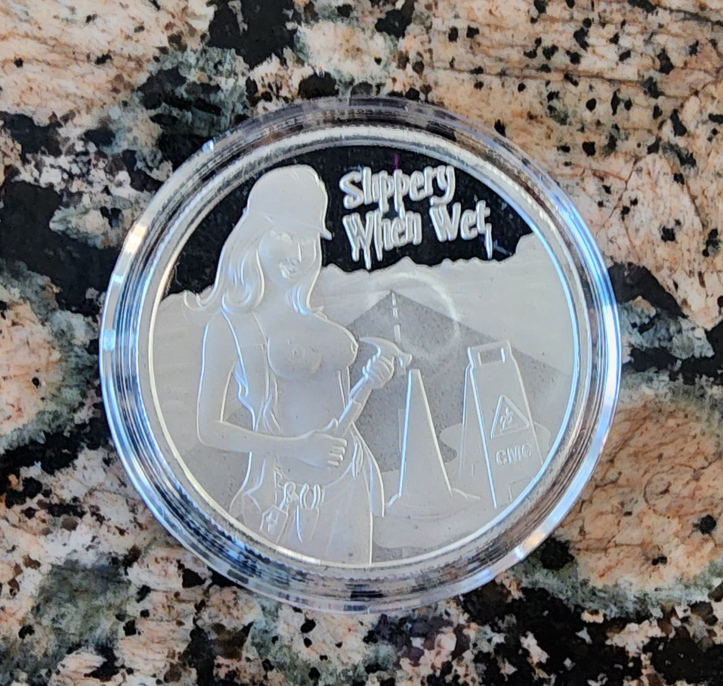 2023 Labor Day Beauty Silver .999 1oz Round Limited Mintage of 200 with COA