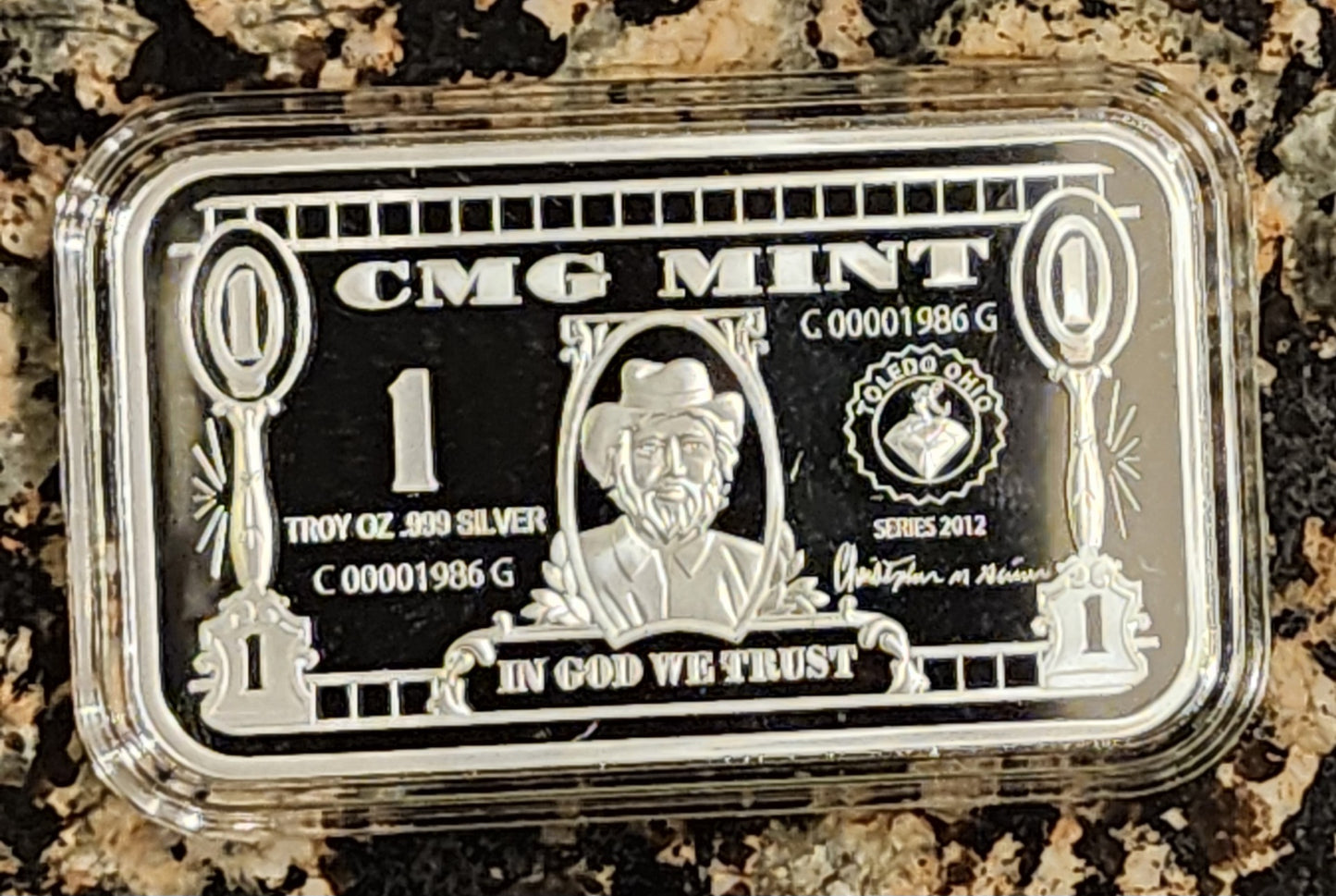 2023 What the F!#$ Santa Sexy 1 Oz .999 CMG Mint Silver Art Bar Rare w/ COA