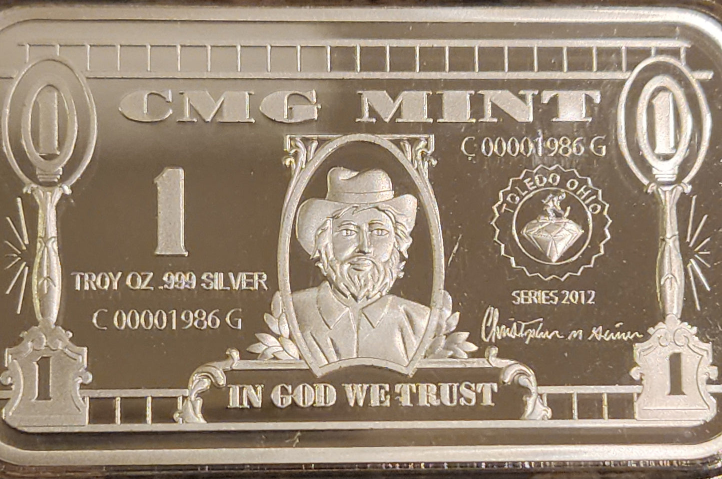 2023 What the F!#$ Santa Sexy 1 Oz .999 CMG Mint Silver Art Bar Rare w/ COA