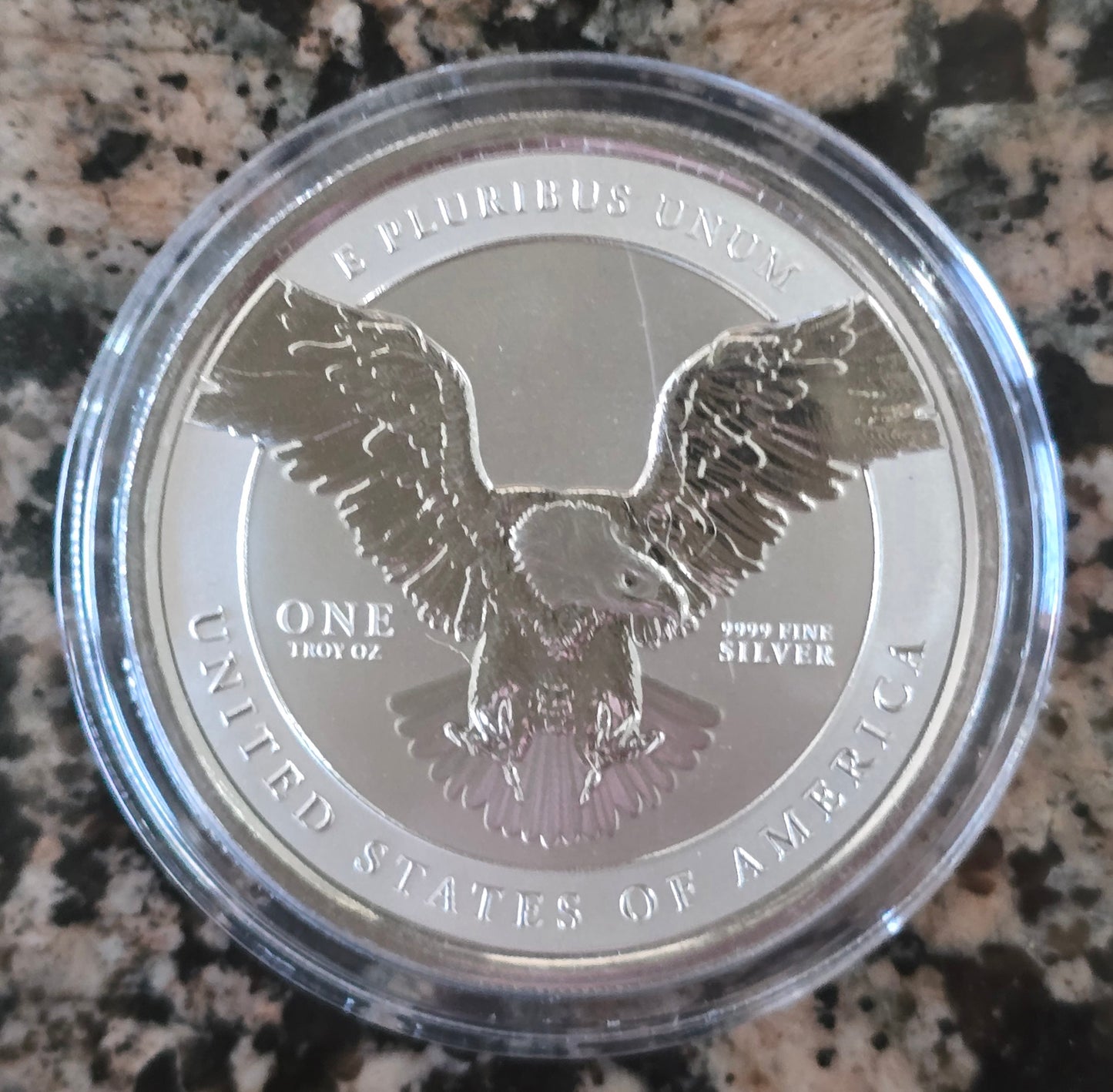 2024 Trump .9999 1oz Silver Presidential Medal In Reverse Proof Finish