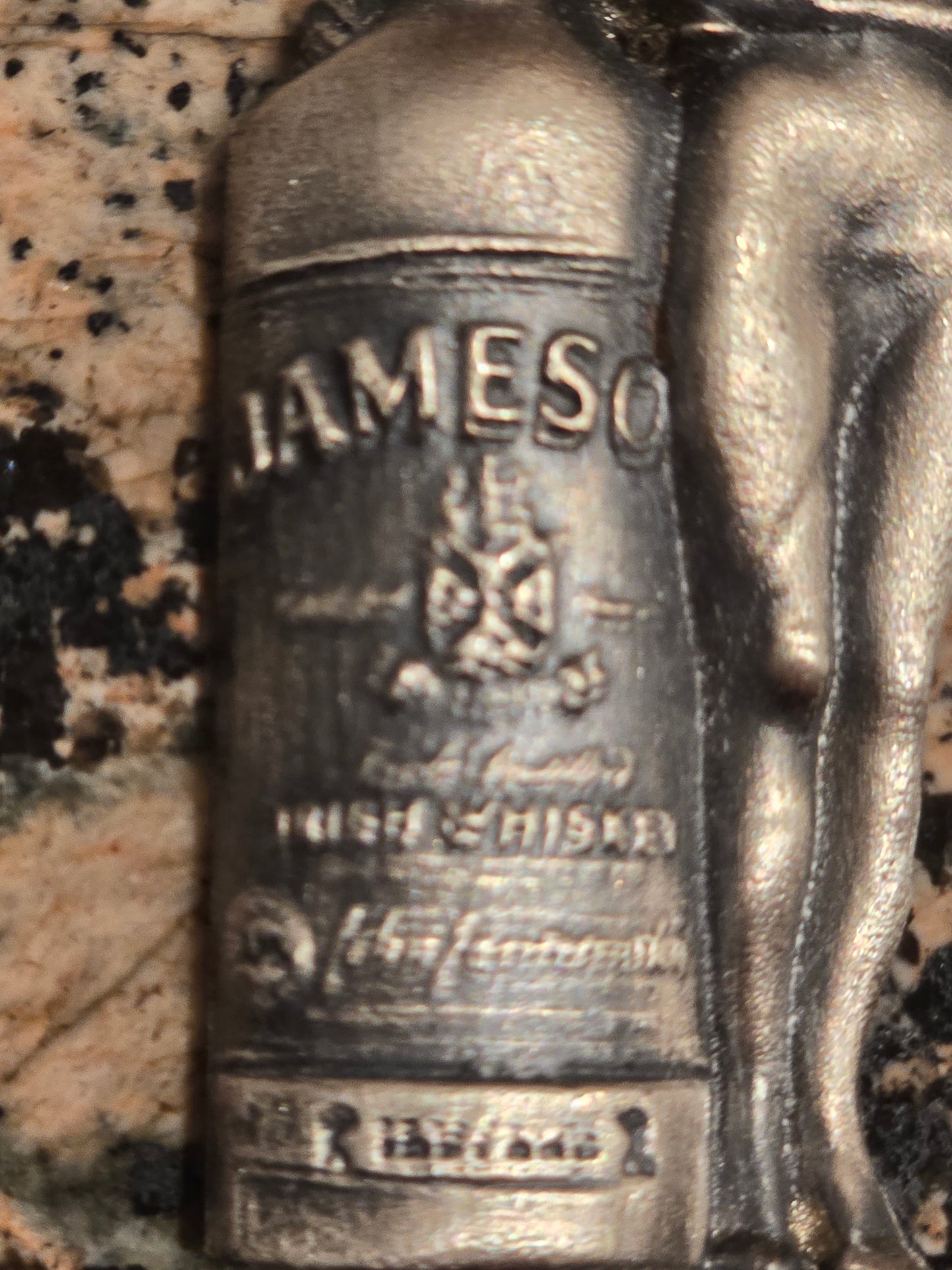 Jameson Girl Retired Sexy Hand Poured .999 Silver ~3.1 Troy Oz with with COA