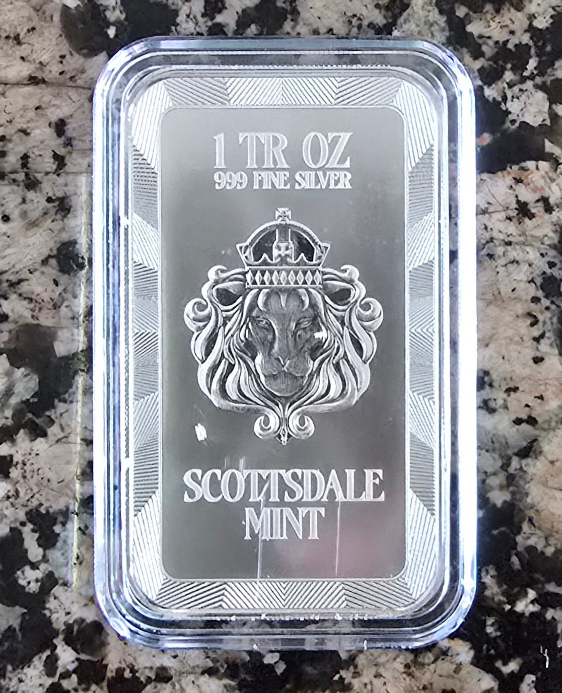 Donald Trump 2024 Presidential Election 1 Oz .999 Colorized Silver Bar w/Capsule