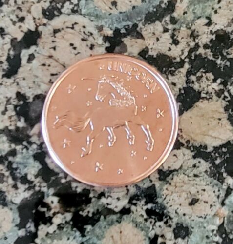 Unicorn .999 Pure Copper Round 1 AVDP ounce BU Collectible