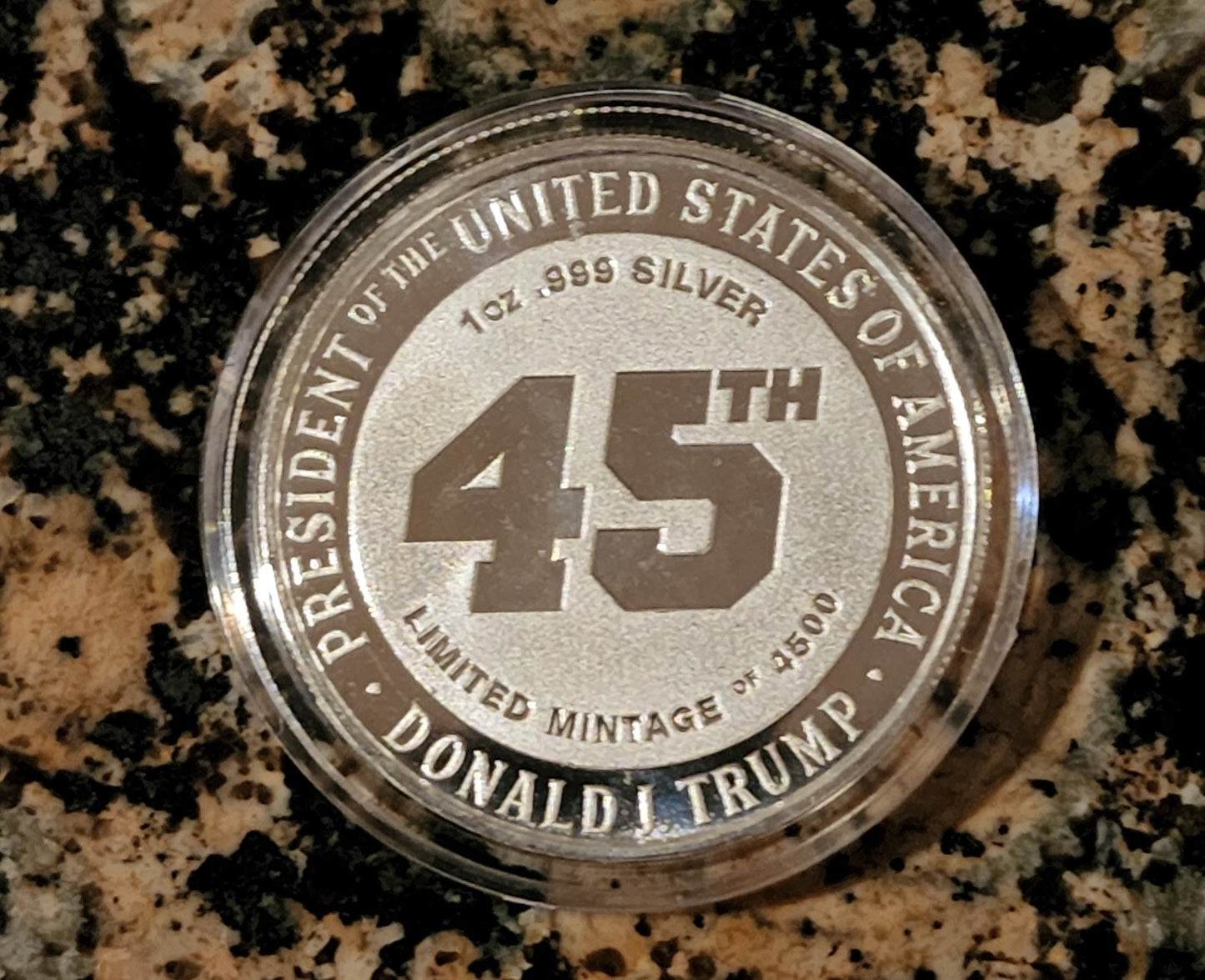 Trump "Way to Go Joe" 2022 Limited Edition 1 Troy Oz Silver Round .999 Fine