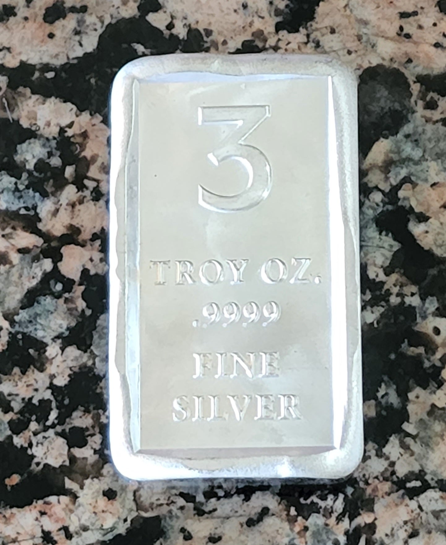 3 oz Argentia A Message to Covid-19 Silver Bar .9999 Fine Matte Finish - Limited Edition