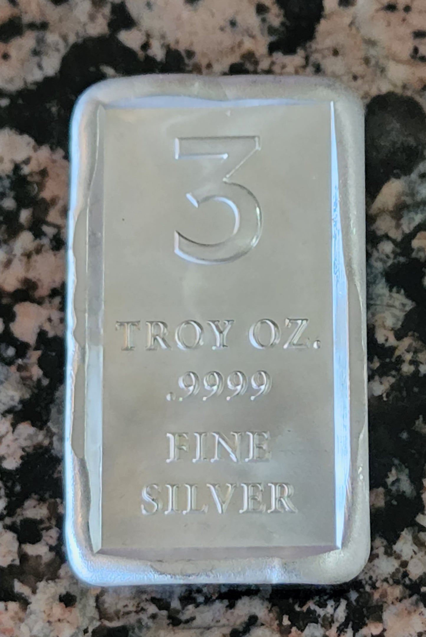 3 oz Argentia A Message to Covid-19 Silver Bar .9999 Fine Matte Finish - Limited Edition