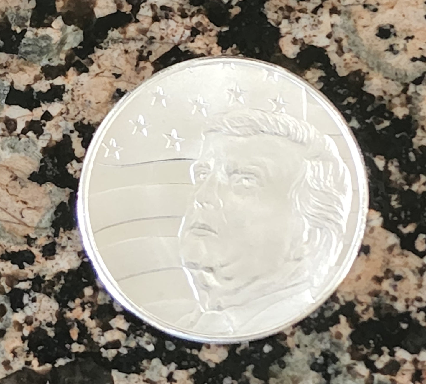 Donald Trump For President 2020 1 oz Silver Round .999 Fine BU Coin