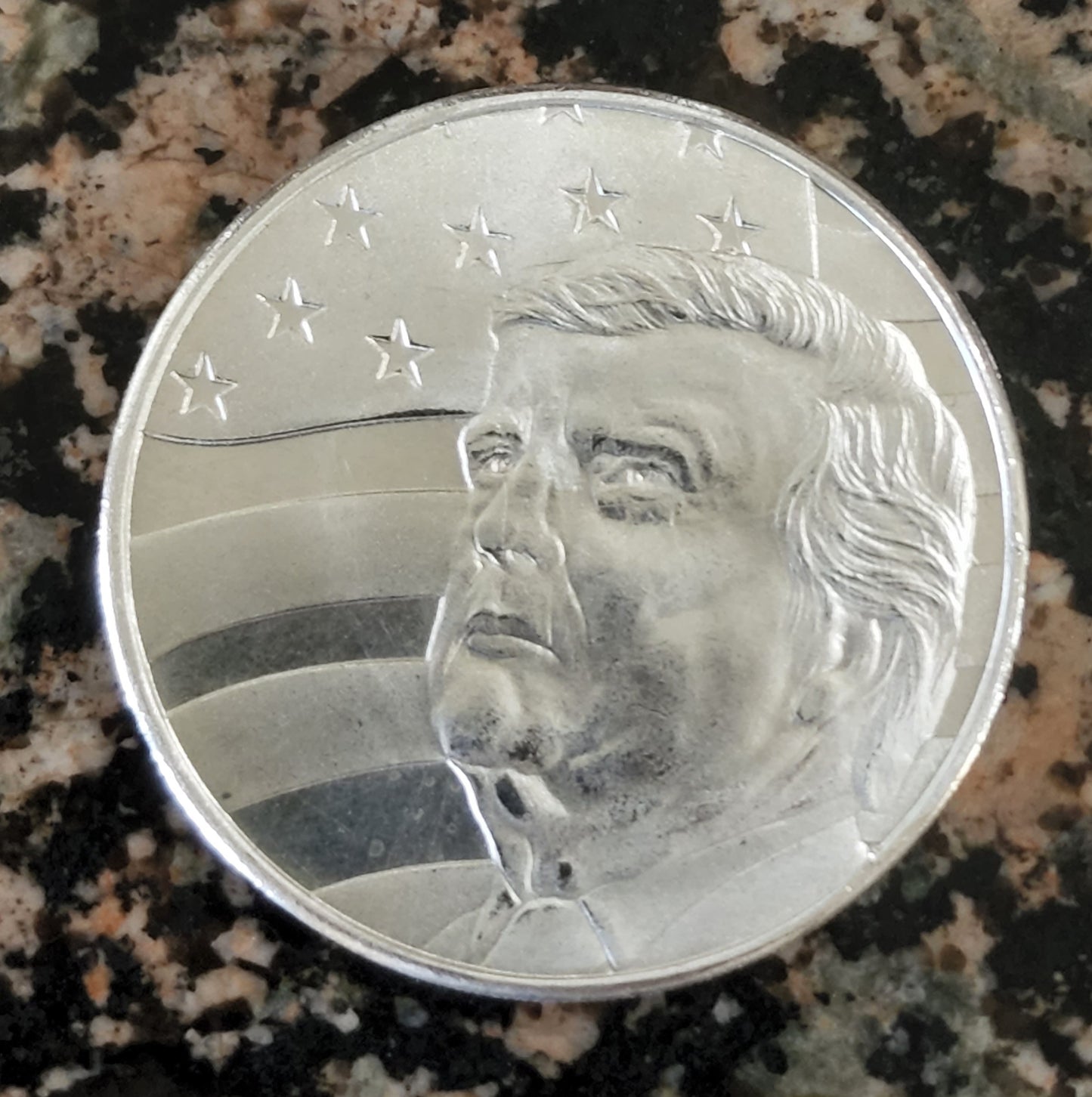 Donald Trump For President 2020 1 oz Silver Round .999 Fine BU Coin