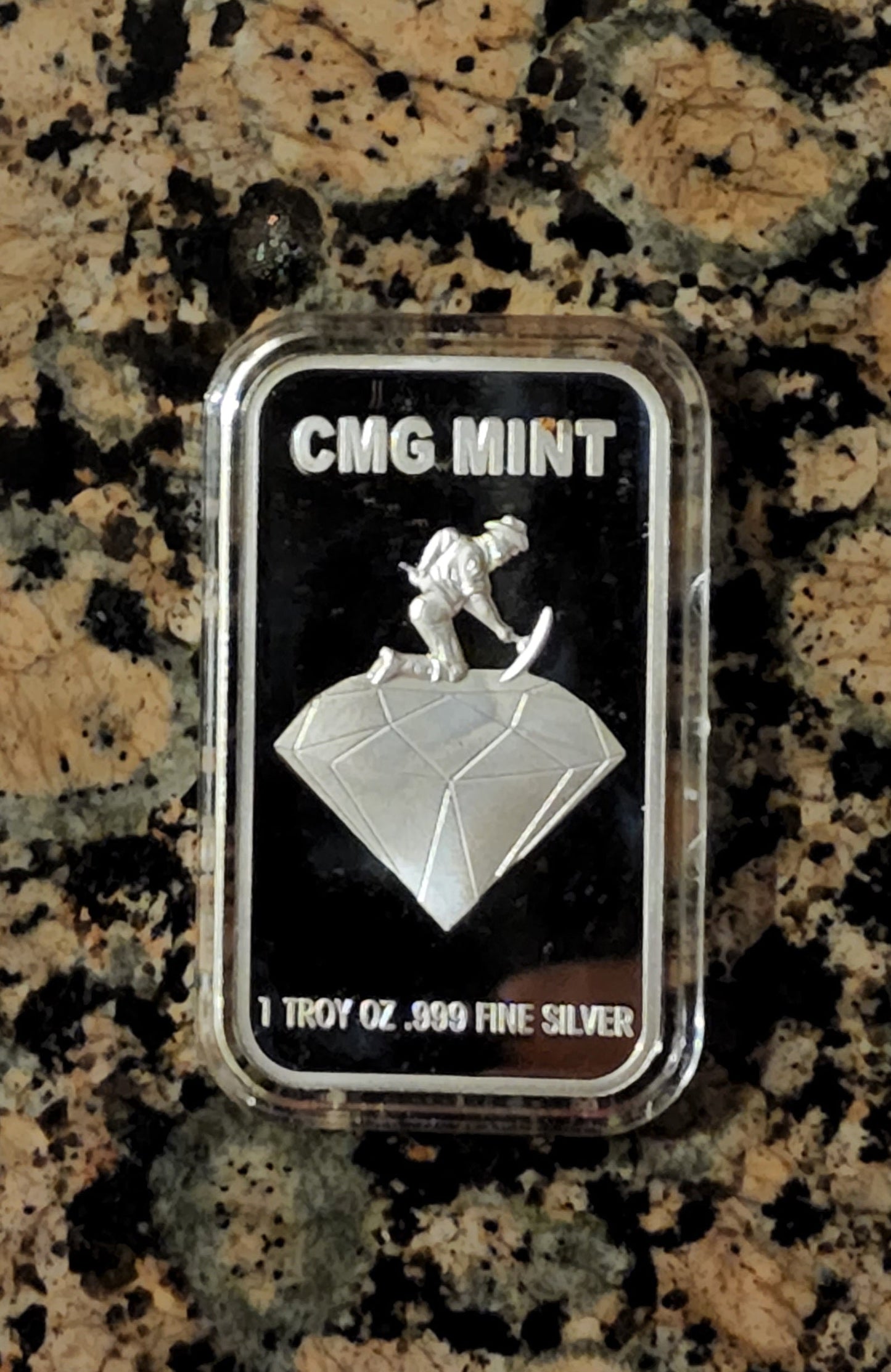 2022 Joe Blows Inflation 1 Oz .999 Silver Art Bar by CMG Mint w/ COA