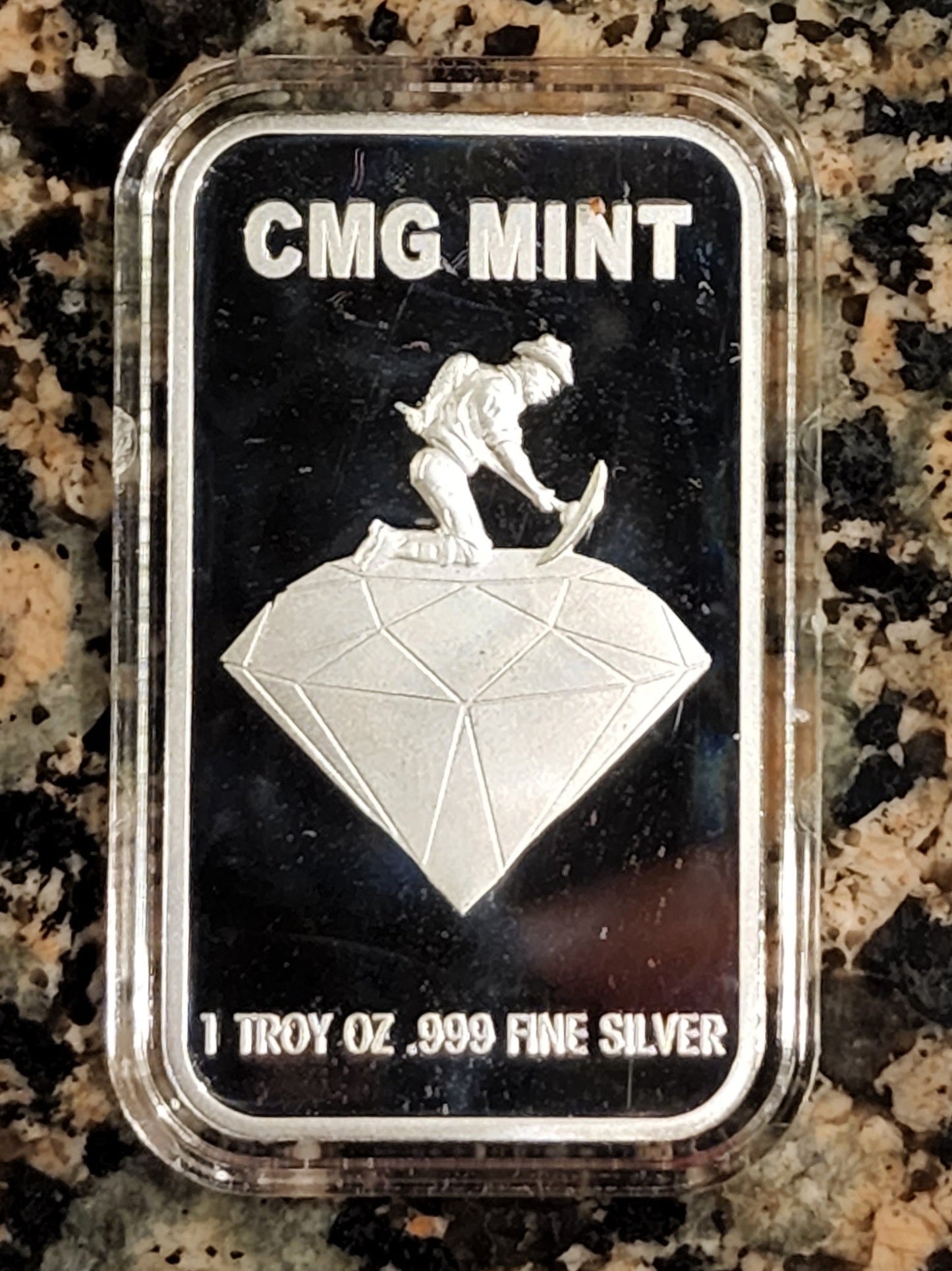 2022 Joe Blows Inflation 1 Oz .999 Silver Art Bar by CMG Mint w/ COA