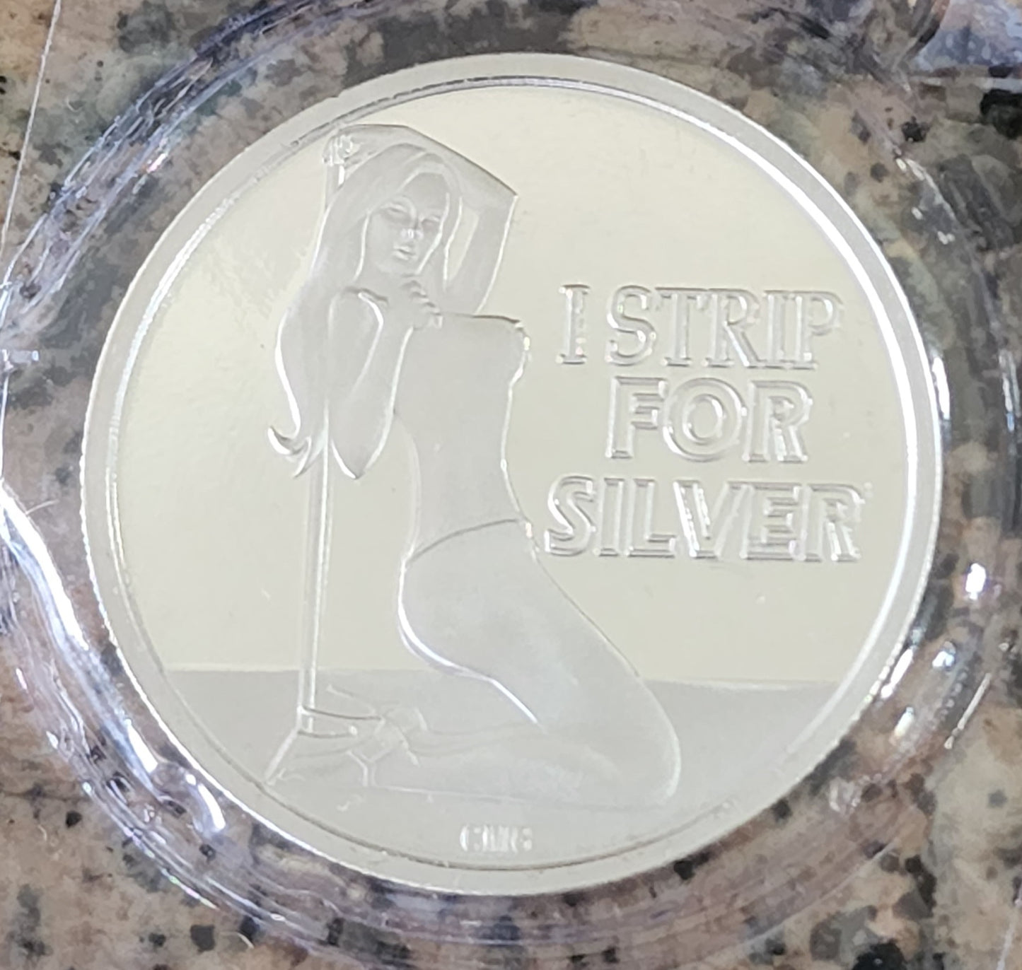 2022 I Strip For Silver .999 1oz Round Limited Mintage of 250 with COA