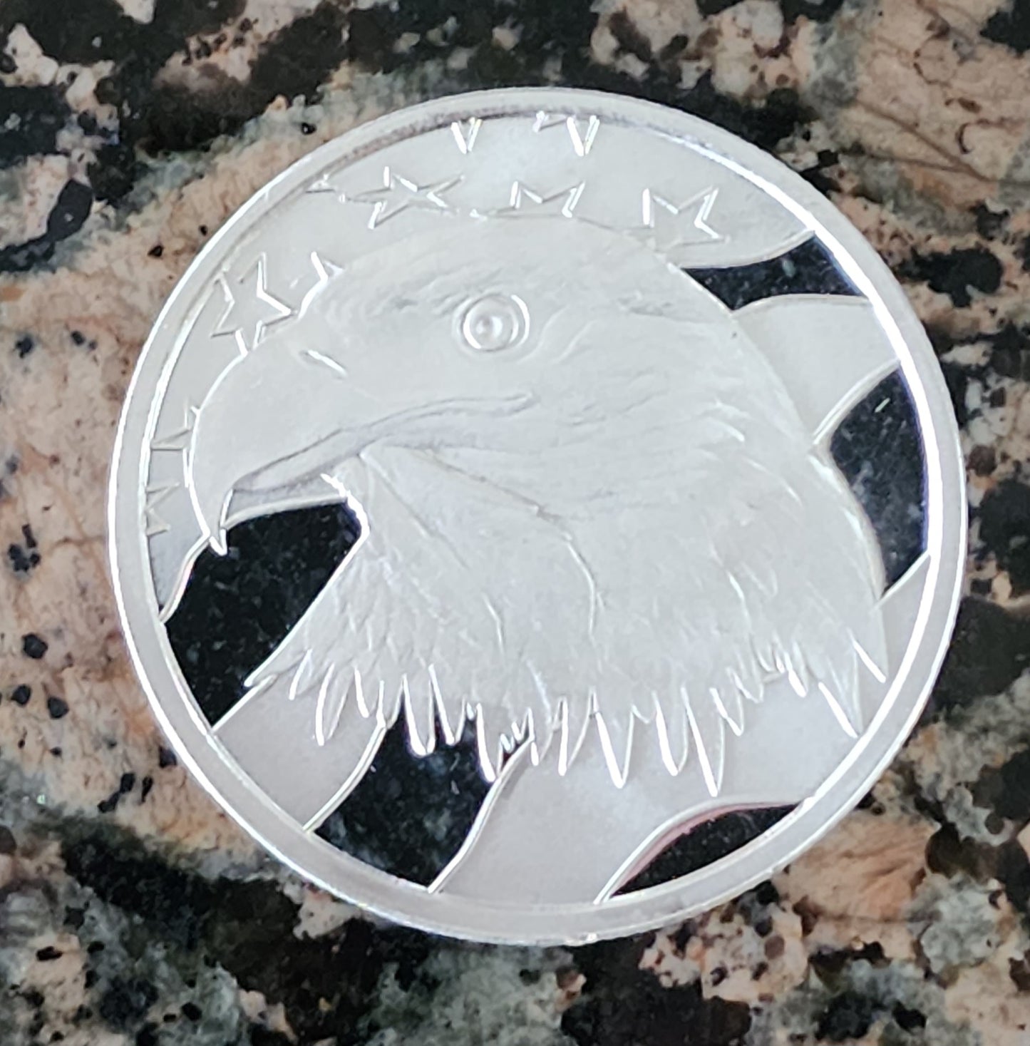 Pledge of Allegiance Eagle .999 1oz Fine Silver BU w/Capsule