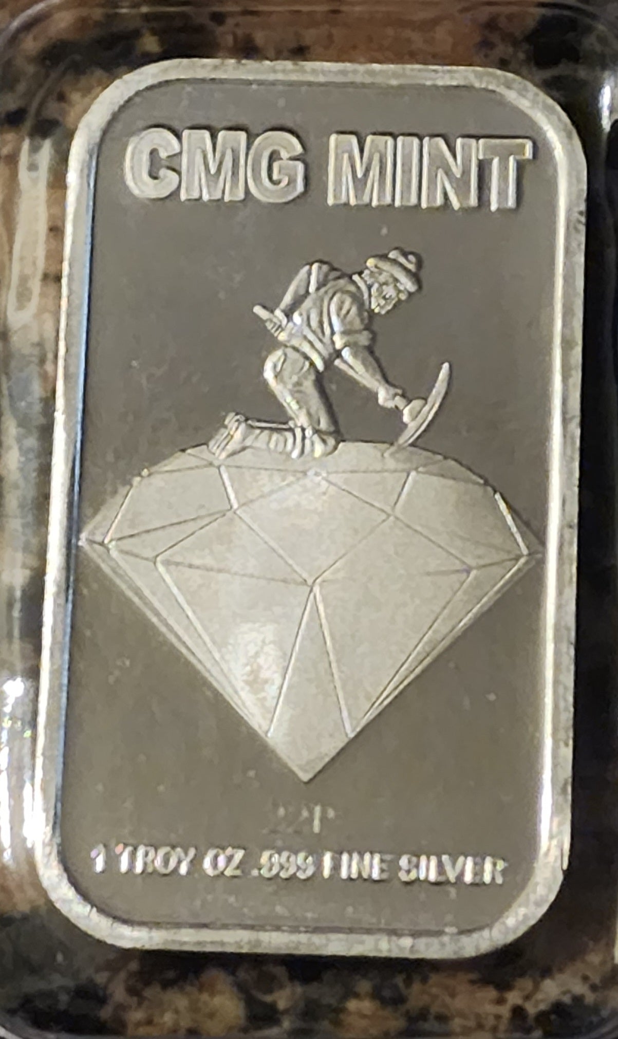 2023 Space Beauty Sexy 1 Oz .999 CMG Mint Silver Art Bar Rare w/ COA