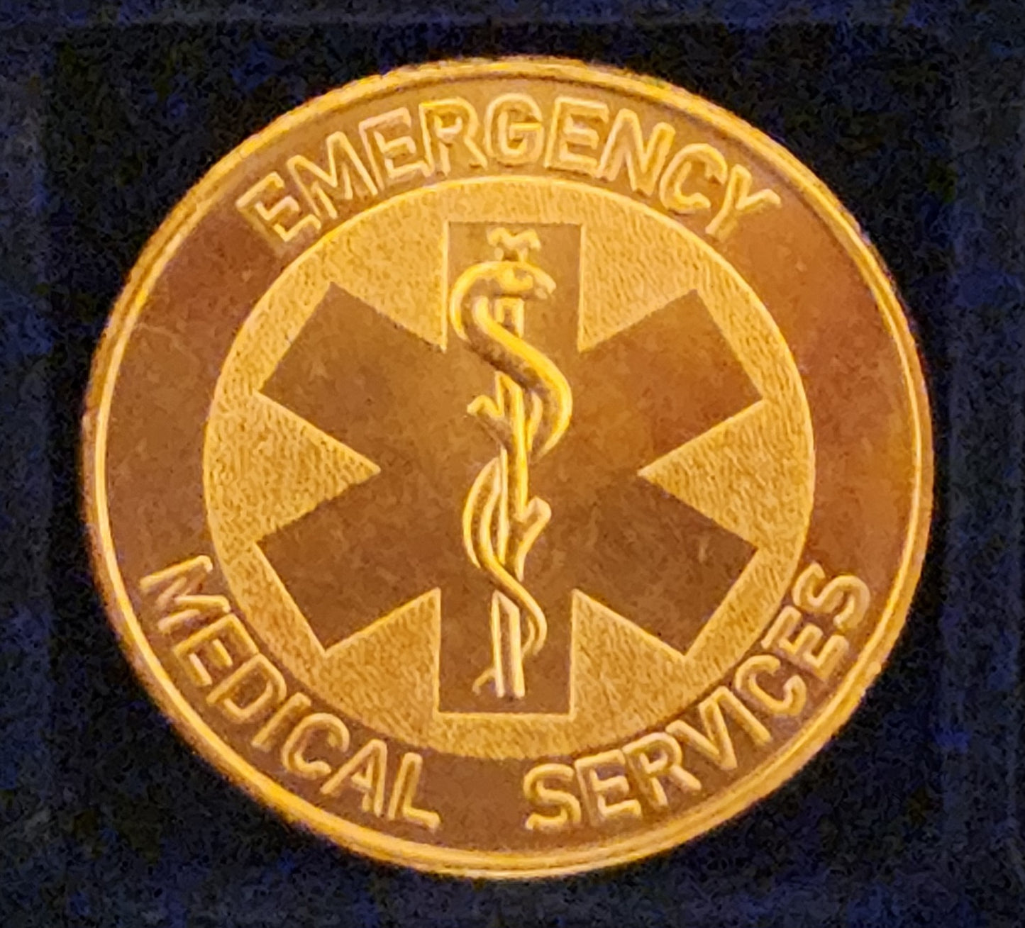 Emergency Medical Services - First Responders 1 AVDP Ounce Pure Copper Round BU