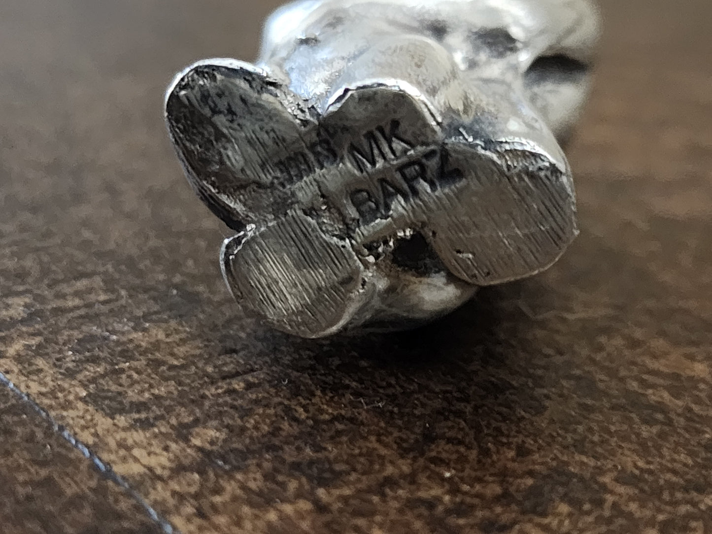 Sexy Couple Statue Hand Poured Silver 3.4 Troy Ounces .999 Fine