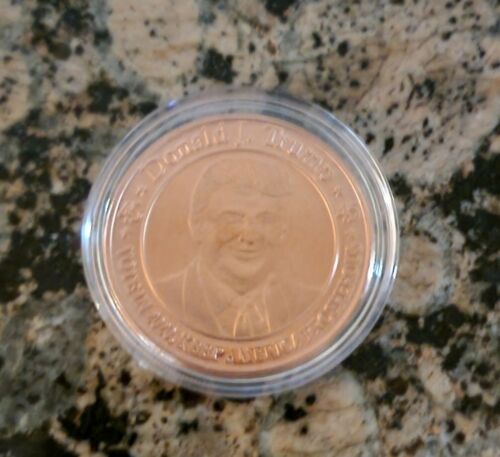 Donald Trump Keep America Prosperous .999 Copper 1 AVDP oz Round BU w/Capsule