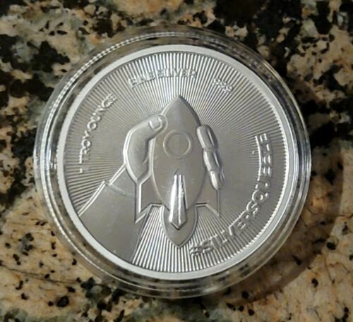 Wall Street Silver This is the Way 1 Troy oz .999 Silver Round BU w/ Protective Capsule