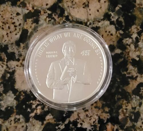 2021 TRUMP BIBLE 1 OZ .999 FINE SILVER ROUND