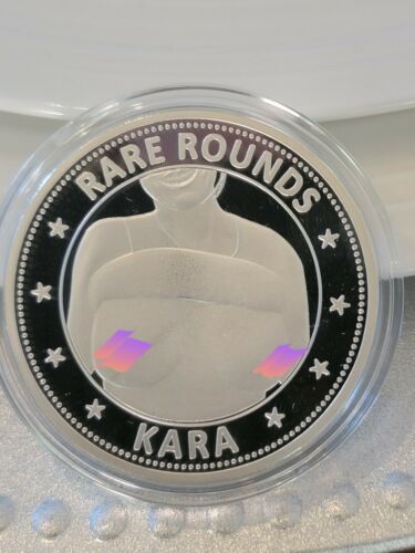 Rare Rounds - Kara - Sexy Woman 1 oz .999 Fine Silver Round 50 Minted