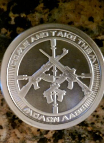 SILVER SHIELD AG-47 Come And Take Them MOLON LABE BU.