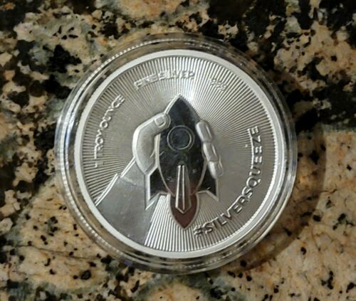 Wall Street Silver This is the Way 1 Troy oz .999 Silver Round BU w/ Protective Capsule