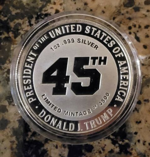 Trump Bring Christmas Back Limited Edition 1 Oz .999 Fine Silver Round