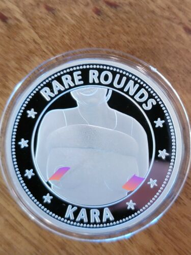 Rare Rounds - Kara - Sexy Woman 1 oz .999 Fine Silver Round 50 Minted