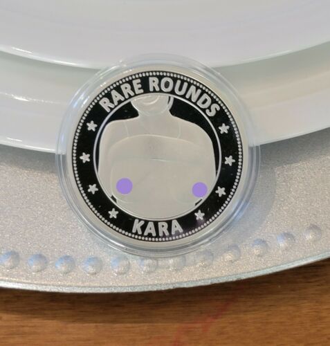 Rare Rounds - Kara - Sexy Woman 1 oz .999 Fine Silver Round 50 Minted